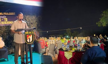Semarak Malam Panggung Prajurit Warnai HUT ke-72 Yonif 111/Karma Bhakti di Aceh Tamiang