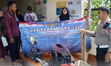 Polres Metro Bekasi Gencarkan Sosialisasi Keselamatan dalam Operasi Zebra Jaya 2025