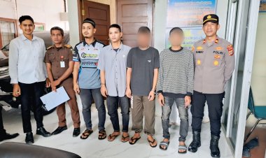 Kolaborasi Kapolsek Keumala & Sat Reskrim Pidie, Dua Pelaku Curanmor Siap Jalani Proses Hukum