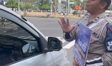Satlantas Polres Banjar : "Polantas Menyapa" dan Operasi Zebra Lodaya Sinergi Edukasi di Jalan