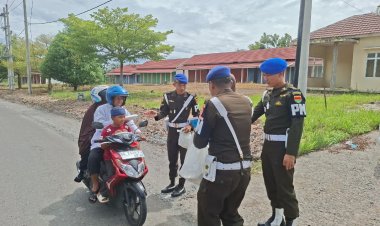 Kegiatan Jumat Berkah Subdenpom Persiapan Way kanan di seputaran Masubdenpom persiapan way kanan.