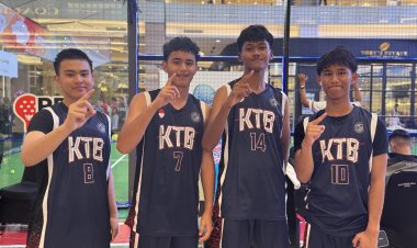 Tim Basket SMA KTB Sabet Juara 1 Turnamen Pakuwon Sport 3 on 3 Basketball U16