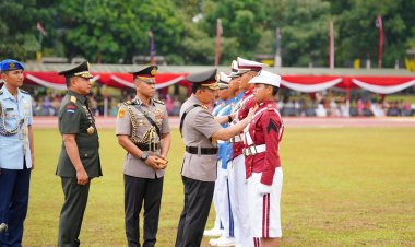 Pimpin Wisuda Prajurit Taruna, Kapolri Tekankan Sinergitas TNI-Polri untuk Wujudkan Indonesia Emas 2045 