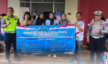 Operasi Zebra Jaya 2025 : Polsek Cikarang Pusat Tingkatkan Kesadaran Lalu Lintas dengan Pendekatan Humanis   