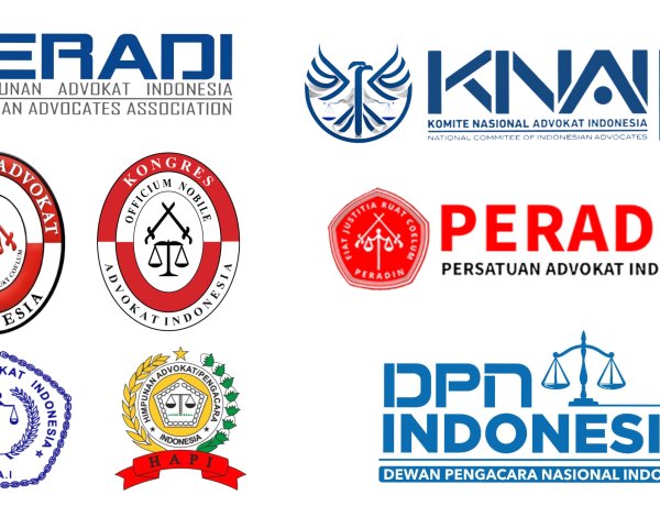 7 DAFTAR ORGANISASI ADVOKAT YANG DIAKUI DI INDONESIA