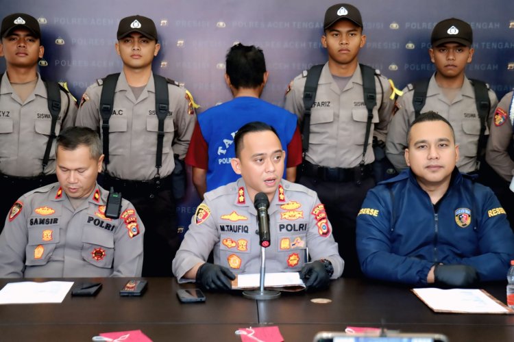 Polres Aceh Tengah Ungkap Kasus Jarimah Pemerkosaan dan Pelecehan Seksual Anak di Bawah Umur