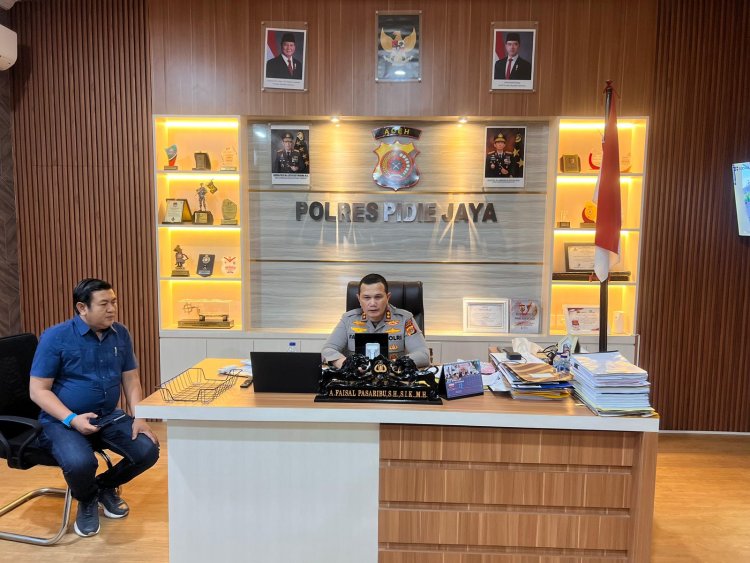 Kapolres Pidie Jaya: Kasus Dugaan Penganiayaan Kepala SPPG Naik ke Tahap Penyidikan