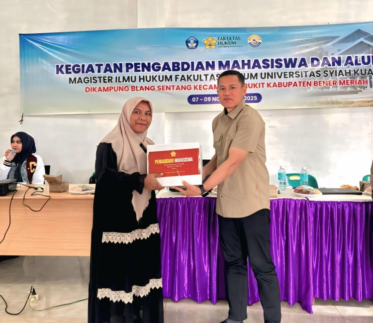 Kasat Narkoba Polres Bener Meriah Jadi Pemateri Kegiatan Pengabdian Masyarakat dan Salurkan Bansos