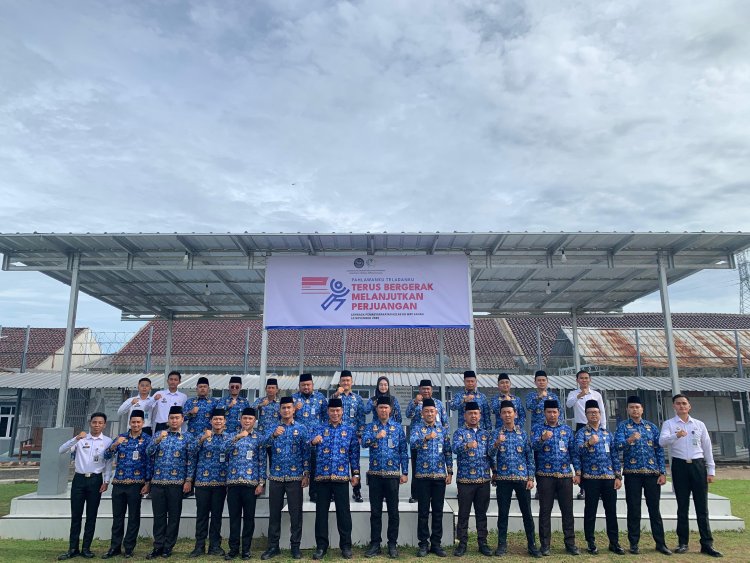 Kobarkan Semangat Juang, Lapas Way Kanan Gelar Upacara Hari Pahlawan 10 November 2025