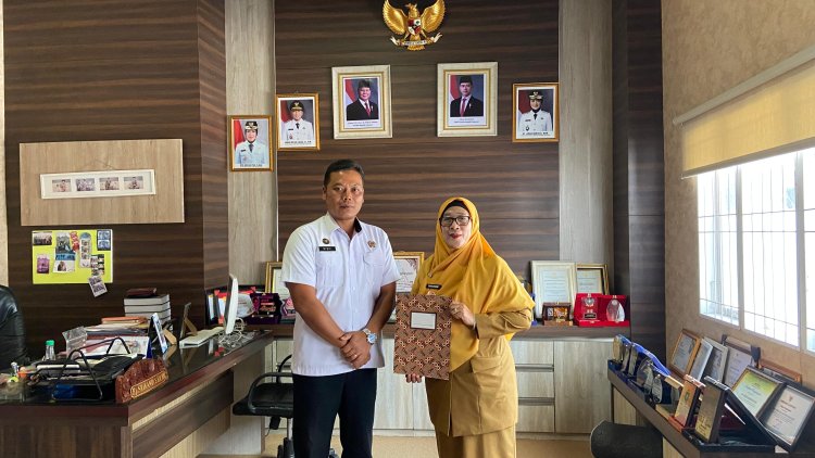 Kalapas Way Kanan Lakukan Kunjungan Kerja ke Dinas Kesehatan, Bahas Kerjasama Pelayanan Kesehatan Bagi Warga Binaan.