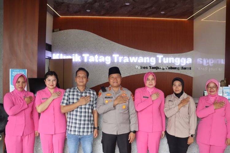 Gelar Bakti Kesehatan Gratis, Polres Tanjab Barat Disambut Antusias Warga: “Terima Kasih Pak Polisi!”