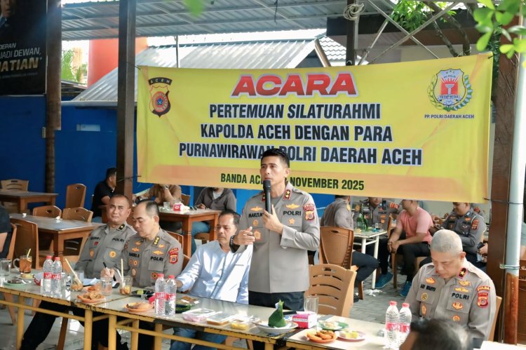 Kapolda Ajak PP Polri Aceh untuk Jaga Keakraban dan Perkuat Kebersamaan