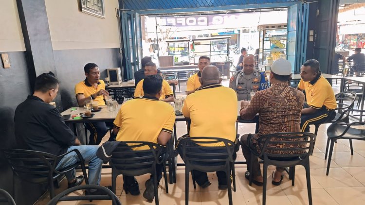 Kapolsek Keumala Laksanakan Jeip Kupi di Warkop Rasa Sayang Gampong Jijiem