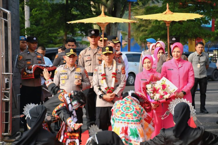 Kunker di Polres Aceh Tengah, AKBP Muhammad Taufiq Sambut Kedatangan Kapolda Aceh