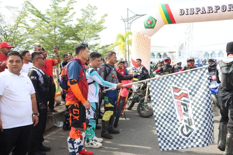 Kapolres Pidie Hadiri dan Ikut Langsung Kegiatan Pidie Trail Adventure (PITA) 2025