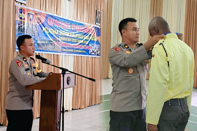 Kabag Ops Polres Lhokseumawe Hadiri Pembukaan Pelatihan Satpam Gada Pratama Angkatan XXXII Tahun 2025