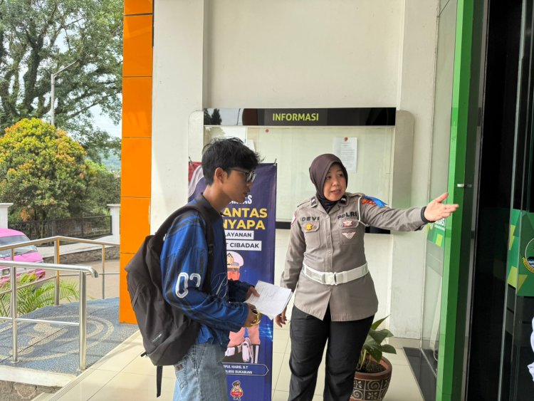 Polantas Menyapa Wajib Pajak di Samsat Cibadak: Upaya Tingkatkan Pelayanan dan Kedekatan dengan Masyarakat