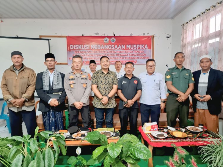 Diskusi Kebangsaan Muspika Permata: Merawat Damai dalam Bingkai NKRI Menuju Aceh Meusyehu yang Bersyariat