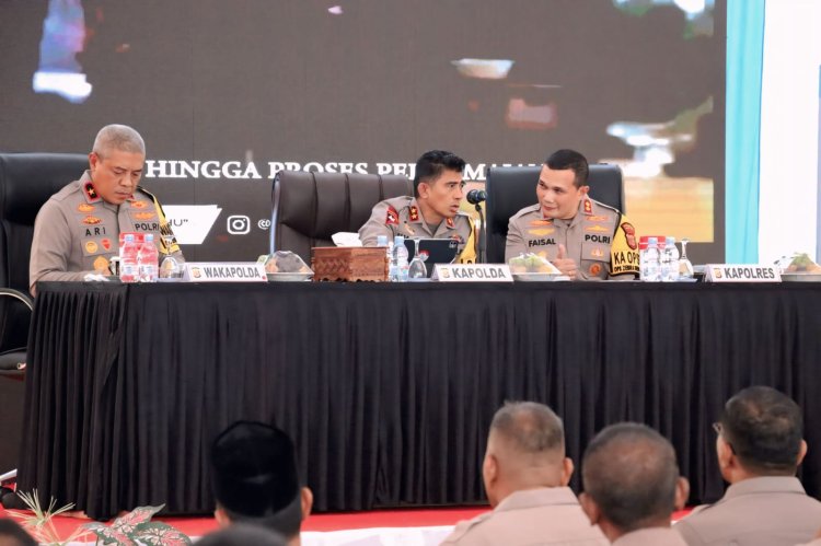 Polres Pidie Jaya Terima Kunjungan Kerja dan Arahan Kapolda Aceh, Bangun Sinergi di ‘Bumoe Japakeh