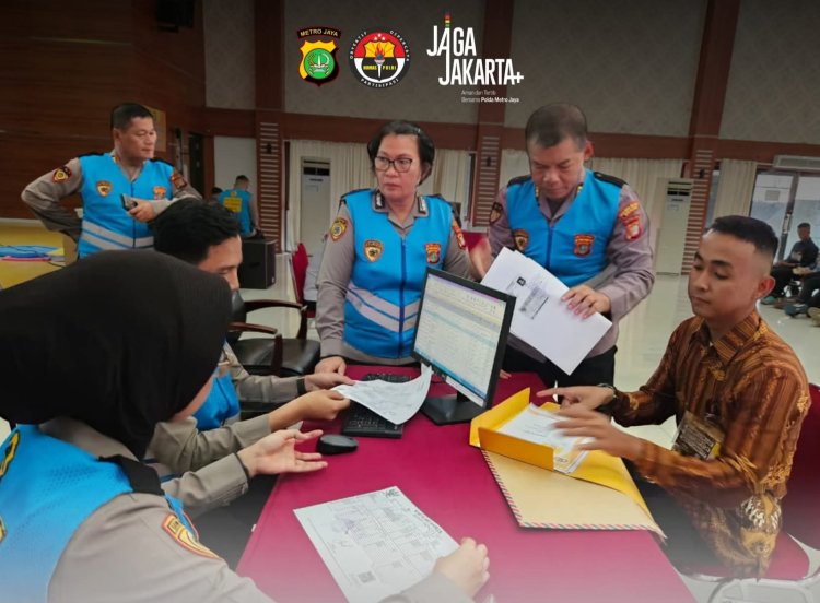 Polres Metro Bekasi Gelar Verifikasi Awal Calon Bintara Brimob Polri TA 2026 