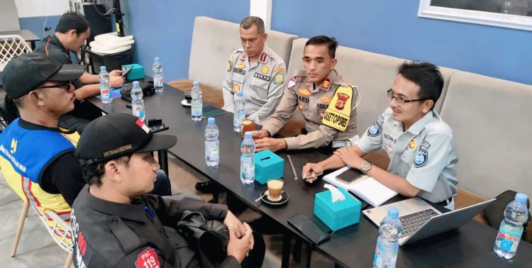 Satlantas Polres Aceh Timur Gelar Rakor dengan FKKLL Dalam Rangka Operasi Zebra Seulawah 2025