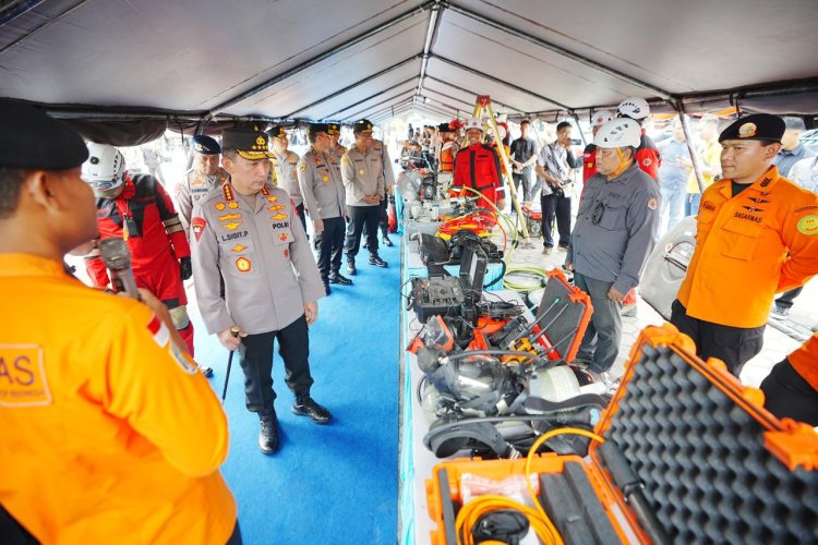 Kapolri Cek Langsung Personel-Sarpras Polda DIY, Pastikan Siap Hadapi Potensi Bencana 