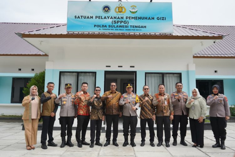 Tinjau Dapur SPPG Polda Sulteng, Menteri Hukum Puji Standar Kualitas Layak Jadi Contoh