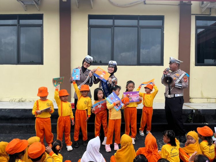 Operasi Zebra Krakatau 2025, Kamsel Satgas Preventif Gelar Polsanak di Polres Way Kanan   