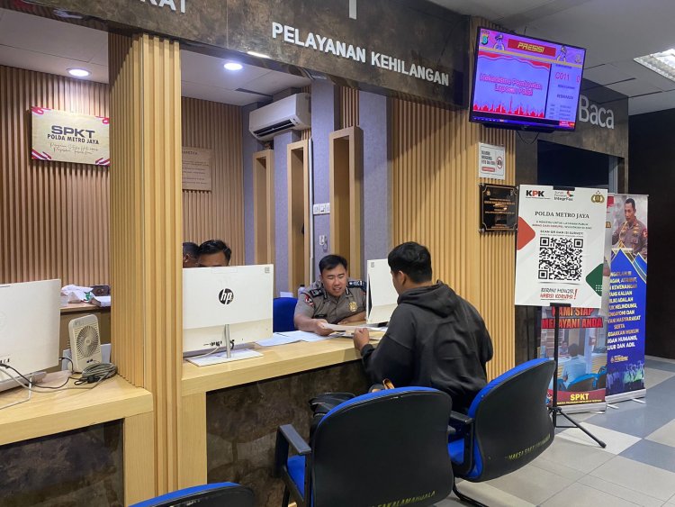 Urus Surat Kehilangan di SPKT Polda Metro Jaya, Warga: Cepat dan Transparan