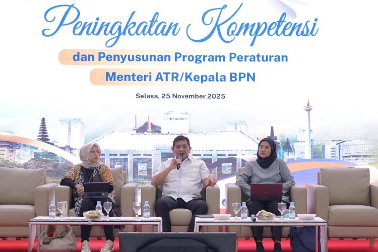 ‎ ‎Rancang Regulasi yang Berpihak pada Rakyat Kecil, Kementerian ATR/BPN Tingkatkan Kompetensi SDM dalam Penyusunan Peraturan