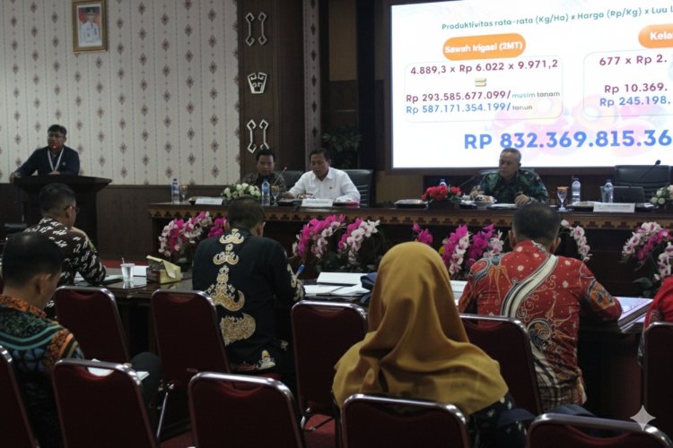 Sinergi Pemerintah dan Akademis, BPN Tulang Bawang Ikuti FGD Penguatan Ekonomi Transmigrasi di kabupaten Tulang Bawang