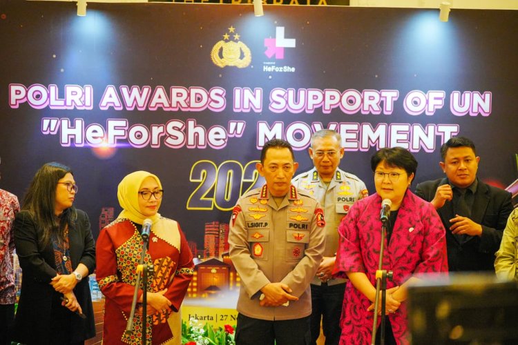 UN Women Apresiasi Komitmen Polri dalam HeForShe Awards 2025