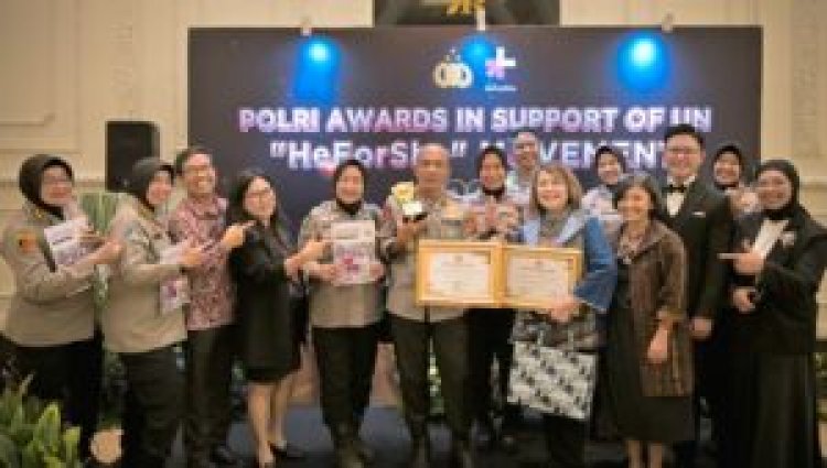 Kapolda Jawa Barat Irjen Pol. Dr. Rudi Setiawan Raih Polri Awards 2025 atas Dukungan terhadap Gerakan UN “HeForShe”