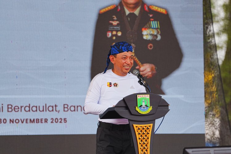 Kapolri Hadiri Jalan Santai PWI, Tekankan Pentingnya Sinergi dengan Wartawan