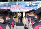 Polri Gelar Apel Pergeseran Pasukan, Tegaskan Komitmen Percepatan Bantuan Bencana