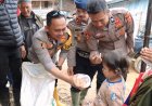 Kapolres Aceh Tengah Salurkan Bantuan Sembako untuk Korban Bencana Alam di Kecamatan Bintang