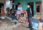 Pj Geuchik Gampong Kapa Salurkan Bantuan Sembako Kepada Warga Korban Banjir