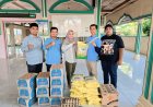 Pj Geuchik Gampong Baro Terima Bantuan Logistik dari KNPI Kota Langsa untuk Penguatan Pangan