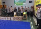 Luapan Sungai Cikanday Terjang Kampung Cibago, Polres Subang Beri Respons Cepat Bantuan Logistik