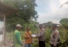 Peduli Sesama, Kapolres Salurkan Bantuan Kepada Korban Angin Puting Beliung di Negara Batin