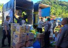 Polri Salurkan Puluhan Ribu Bantuan Logistik untuk Korban Bencana Alam di Sumatera Barat