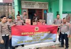 Kasat Lantas Polres Lhokseumawe Salurkan Bantuan Kemanusiaan Alumni Akpol 91 untuk Warga Terdampak Banjir di Lancang Barat