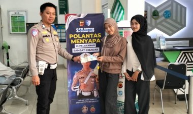 Samsat Sukabumi Tingkatkan Pelayanan Publik dengan Program "Polantas Menyapa" 