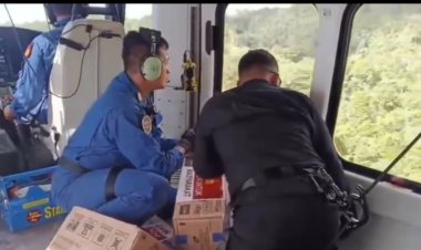 Polri Lanjutkan Distribusi Bantuan Bencana Banjir dengan Airdrop ke Taput dan Tapteng