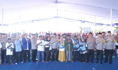 Polairud Polda Metro Jaya Gelar Doa Bersama untuk Korban Bencana Aceh, Sumut dan Sumbar