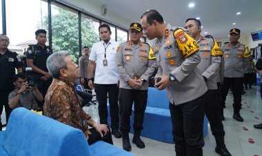 Kapolda Metro Jaya Tinjau Kesiapan Pengamanan Aksi Unjuk Rasa di Polres Jakarta Utara