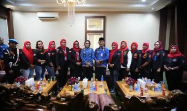 Grib Jaya DPC Waykanan Audiensi ke Bupati Waykanan dan siap bersinergi dengan Pemerintah daerah