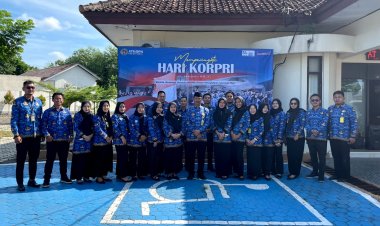 Kantah Kabupaten Tulang Bawang Gelar Upacara HUT KORPRI Tahun 2025