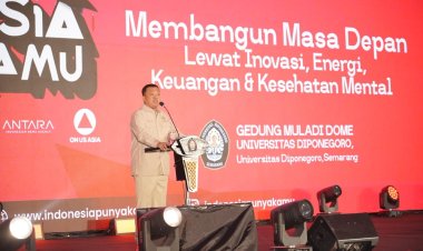 Jadi Pemateri “Indonesia Punya Kamu", Menteri Nusron : Generasi Muda Terdidik adalah Motor Penggerak Dunia