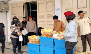 Polres Aceh Tengah Kawal Distribusi Beras di Alfamart dan Indomaret untuk Warga Terdampak Pasca Bencana